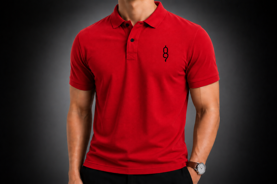 Polo T-Shirt Red